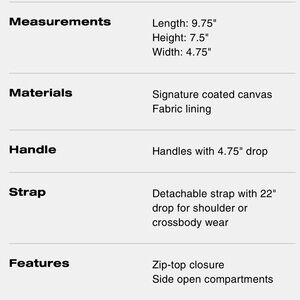 Coach Crossbody Mollie mini tote 25